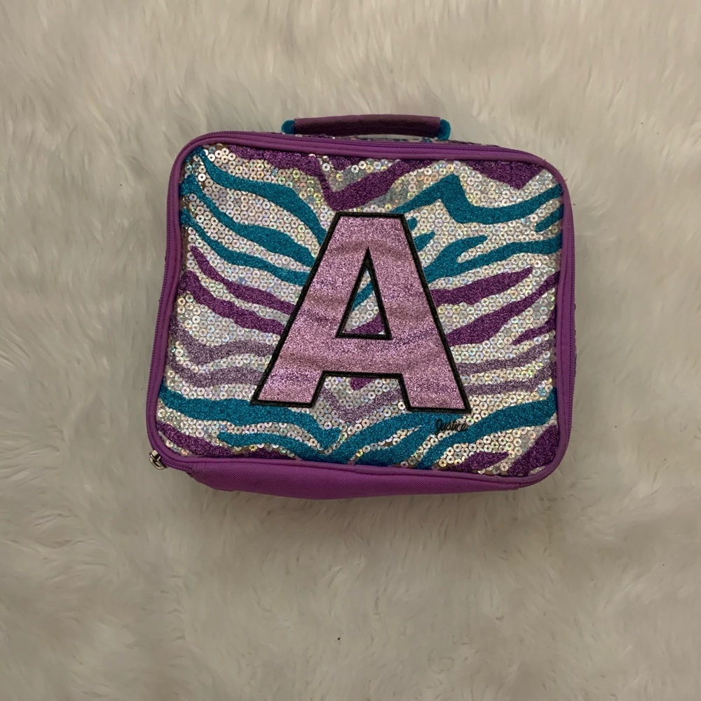 A Justice lunchbox.